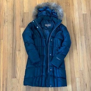 Eddie Bauer long down coat